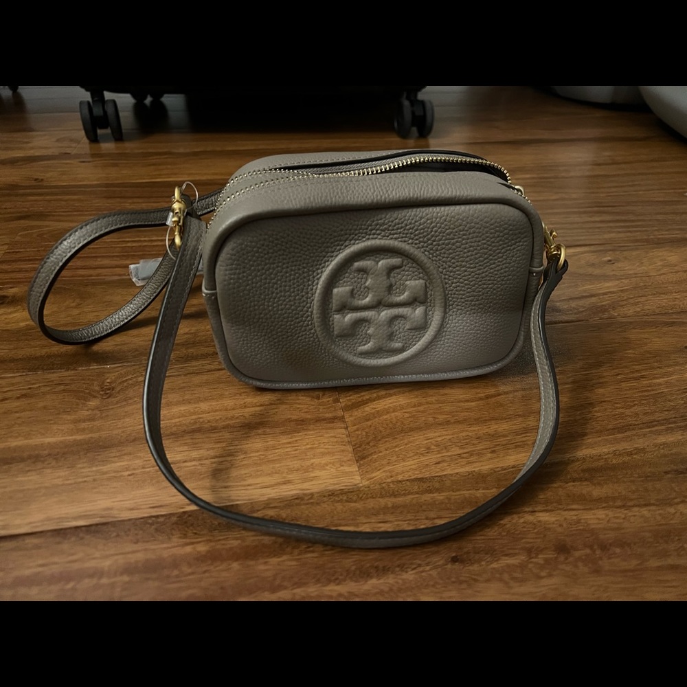 New Tory Burch Perry Bombe mini bag.